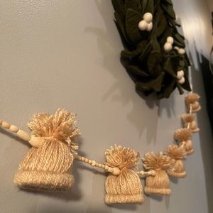 Beaded Christmas/ winter garland